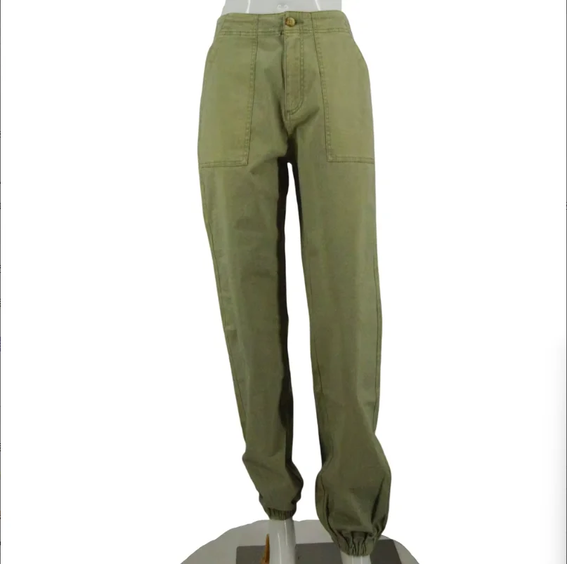 OEM/ODM Maßgeschneiderte Damen Hochtaillierte Gerade Lässige Neue Lässige Hose
