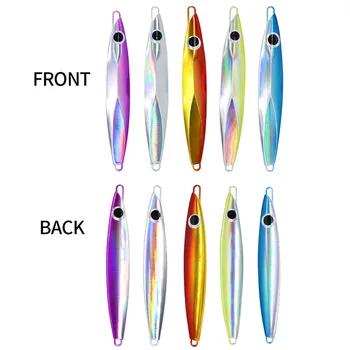 Lure Bait Jigging Lure Stainless Steel Big Iron Plate Die Super Long-distance Investment Big-gram Heavy Sea Fishing Bass – Metal Jig – view 3