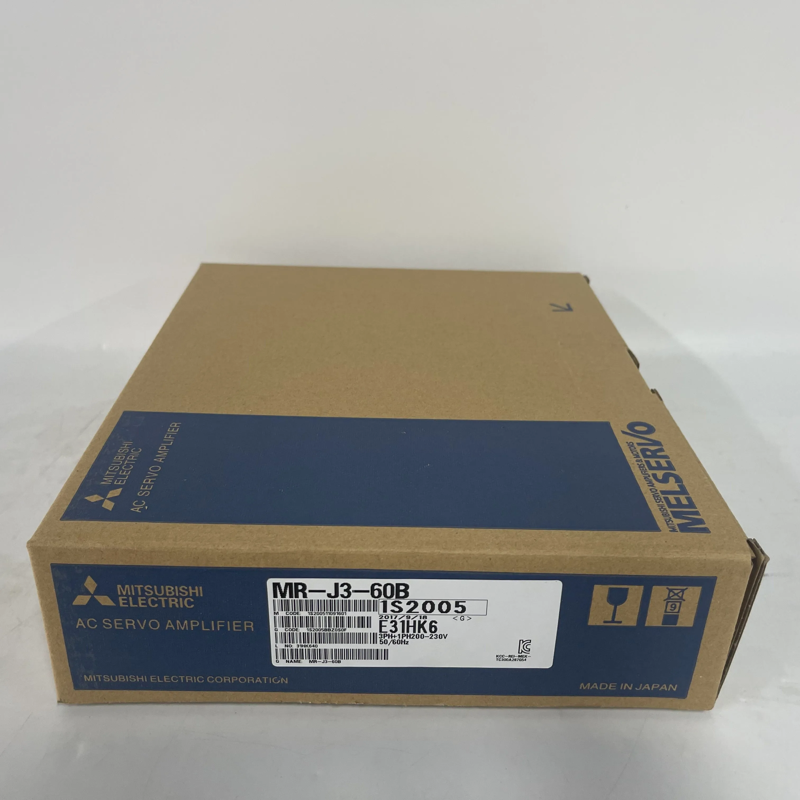 Mitsubishi AC Servo Amplifier MR-J3-60B