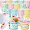Gobelets en papier pour glace