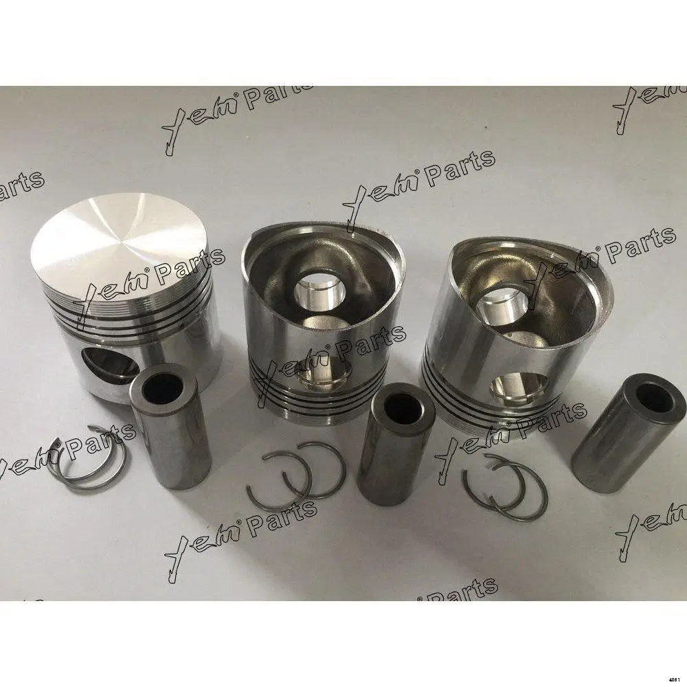 Piston With Piston Pin For Yanmar 3T84