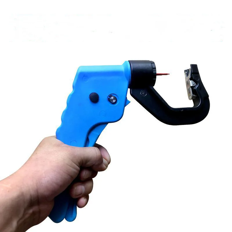 Vertical Ear Tag Pliers Automatic Rebound Ear Tagger Metal Animal Ear Tag Applicators for Sheep Goat Cattle