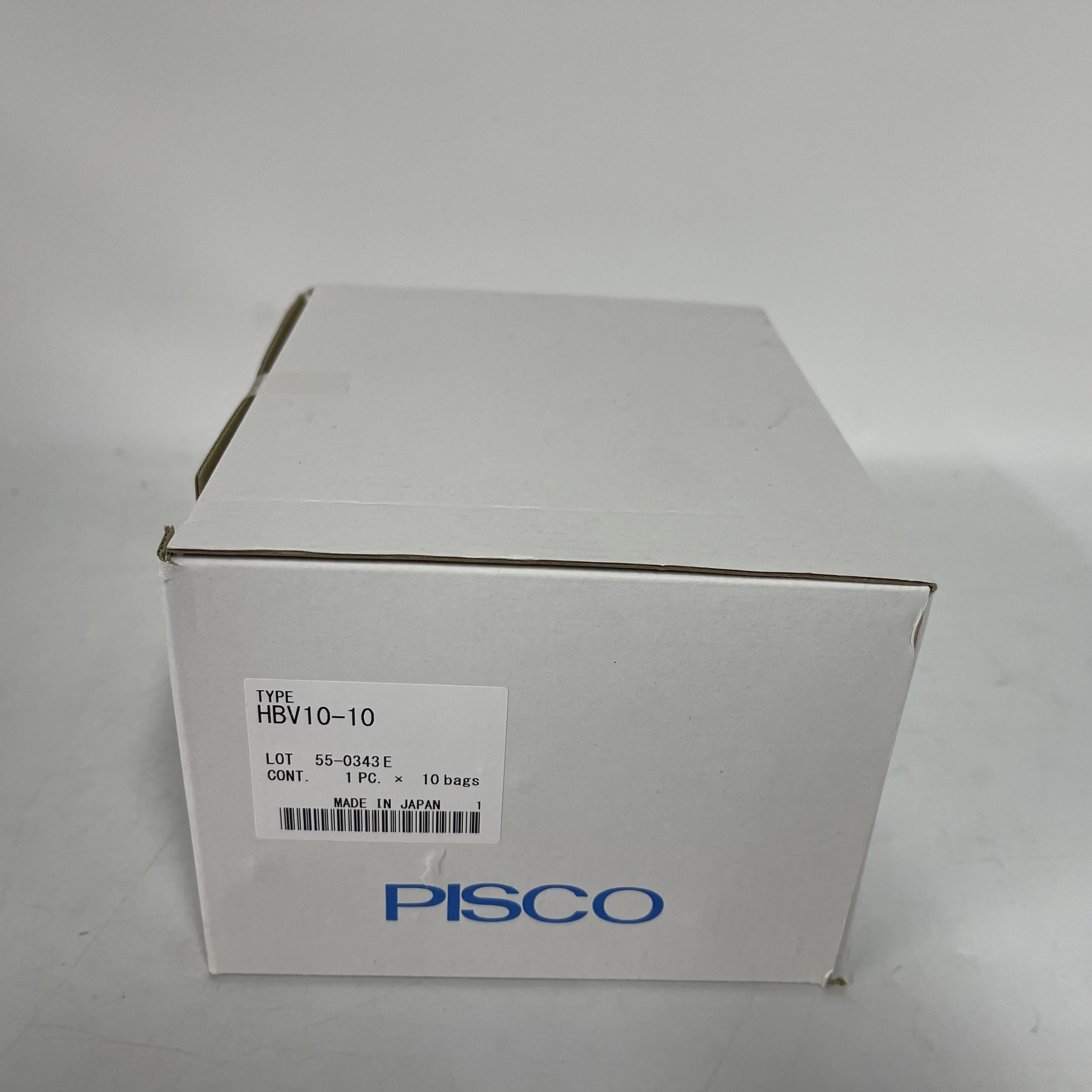 PISCO Ball Valve Pneumatic Fitting HBV10-10 PISCO Ball Valve Pneumatic Fitting HBV10-10