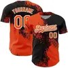 Orange-black