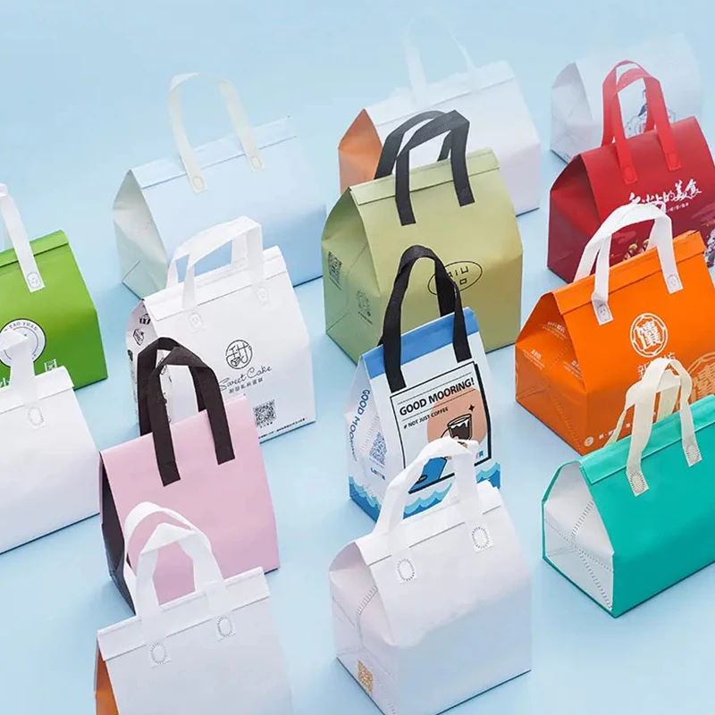 Водонепроницаемый нетканый термопакет с логотипом