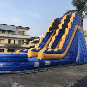 Quality Assurance China custom Inflatable Slide Giant Toboggan Water Slides for Commercial Rental