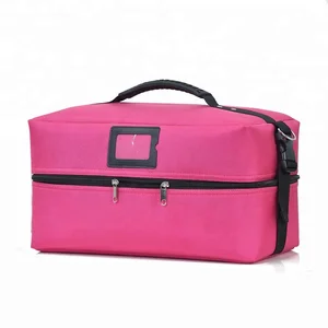 Fashion Makeup Organizer Large Cosmetic Bag Case Beauty Salon Nail Art Bag