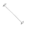 White 101-110cm expansion screw with drill bit included