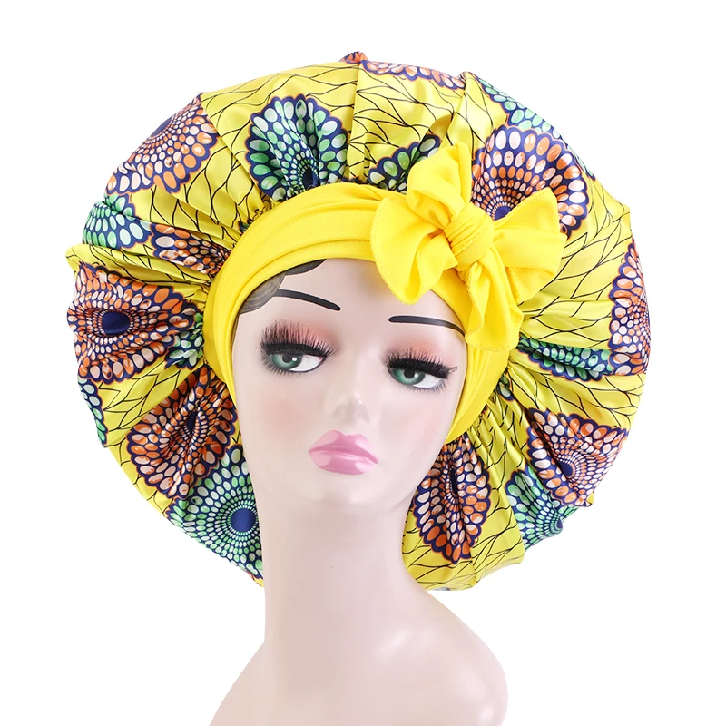 Designer bonnets  African hair wrap, Small business clothing