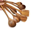 Utensile da cucina marrone da 7 pezzi