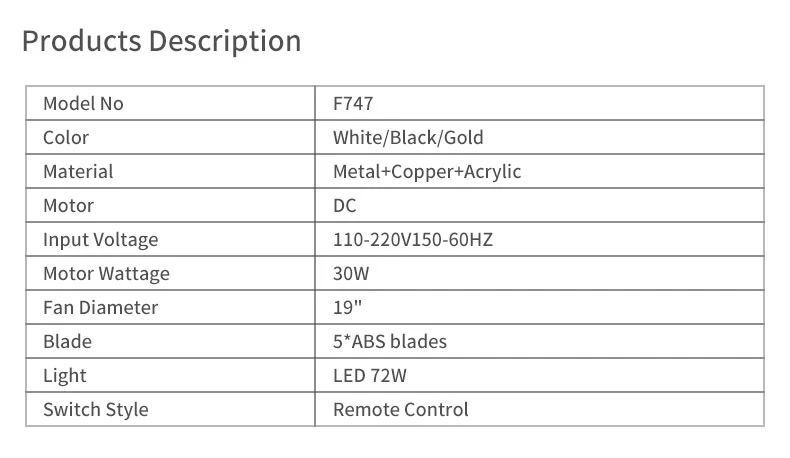 product wholesale bldc ceiling fan lamp ventilador de techo led dimmable 3 abs blades modern ceiling fan with light and remote control209-8