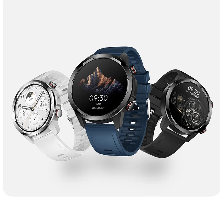 2023 New Arrival HX08 Smart Watch Men Sports Watch 145 Inch BT Call Information Alert Smart Watch Android