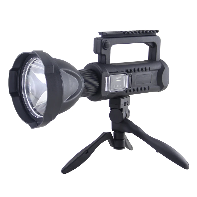 rechargeable spotlight 90000 lumens led searchlight