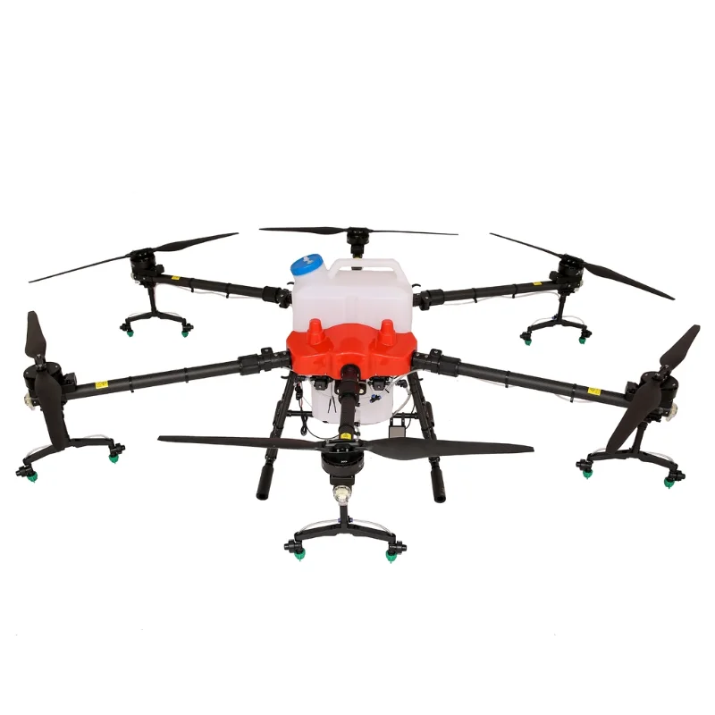 Factory sale 6-axis 17L drones with 4k camera and gps long range agriculture drone sprayer factory