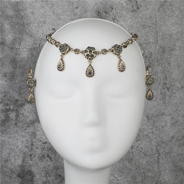 2021 Апрель новый модный аксессуар для волос позолоченный традиционный алжирский Свадебный женщин