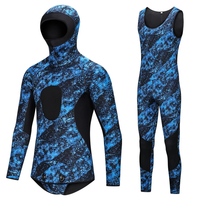 Bestdive 2 Pieces Women's Spearfishing Wetsuit 5mm/7mm Yamamoto