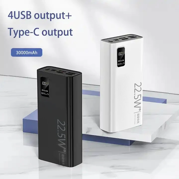 30000mah Power Bank - Portable Charger with Quick Charge