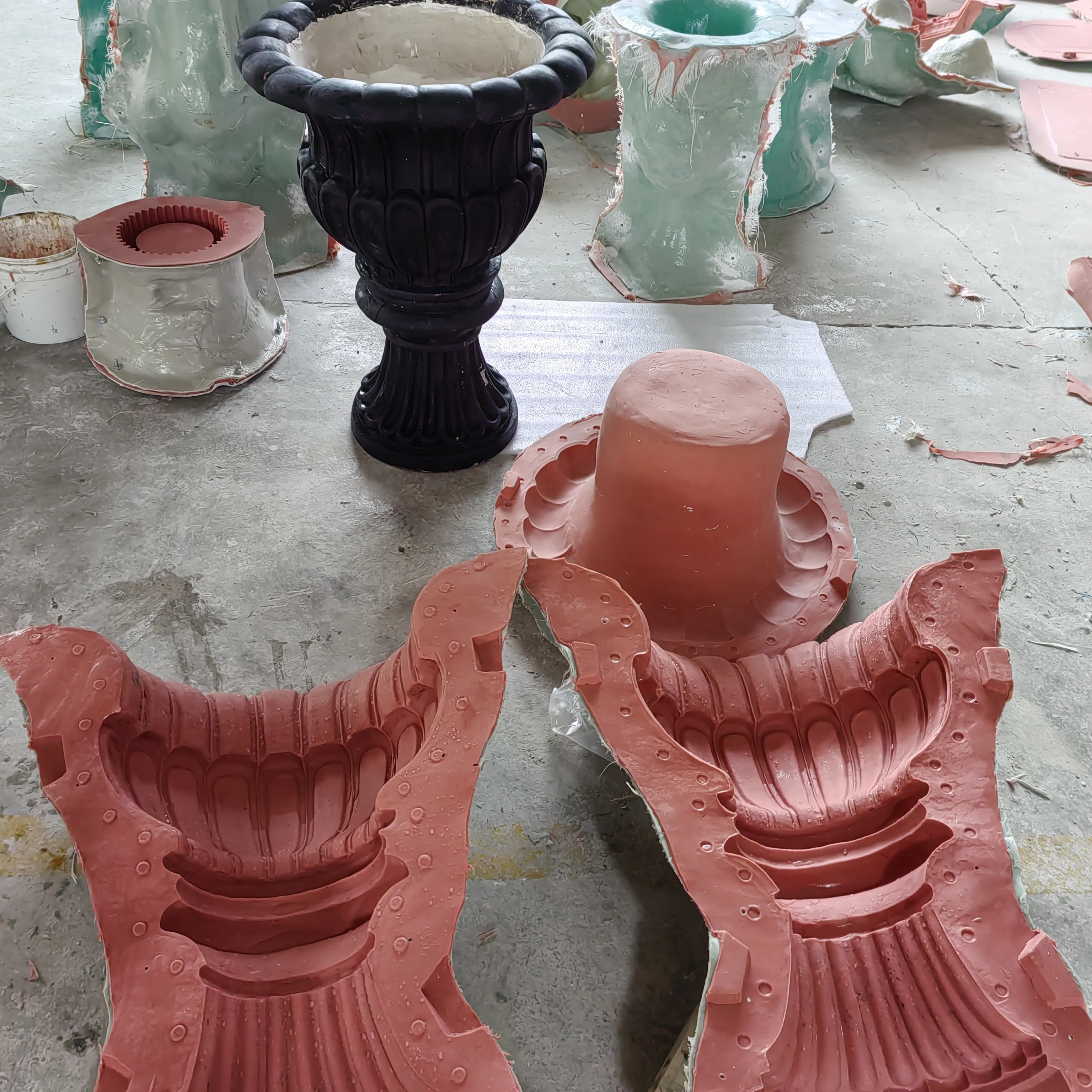 Concrete Silicone Rubber Molds for Concrete Wash Sink