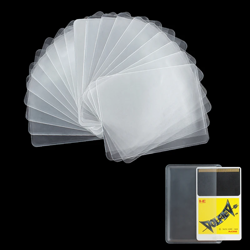 hu card sleeves Amazon.com: HVSWLY 100PCS Recipe Card Protectors main image 1