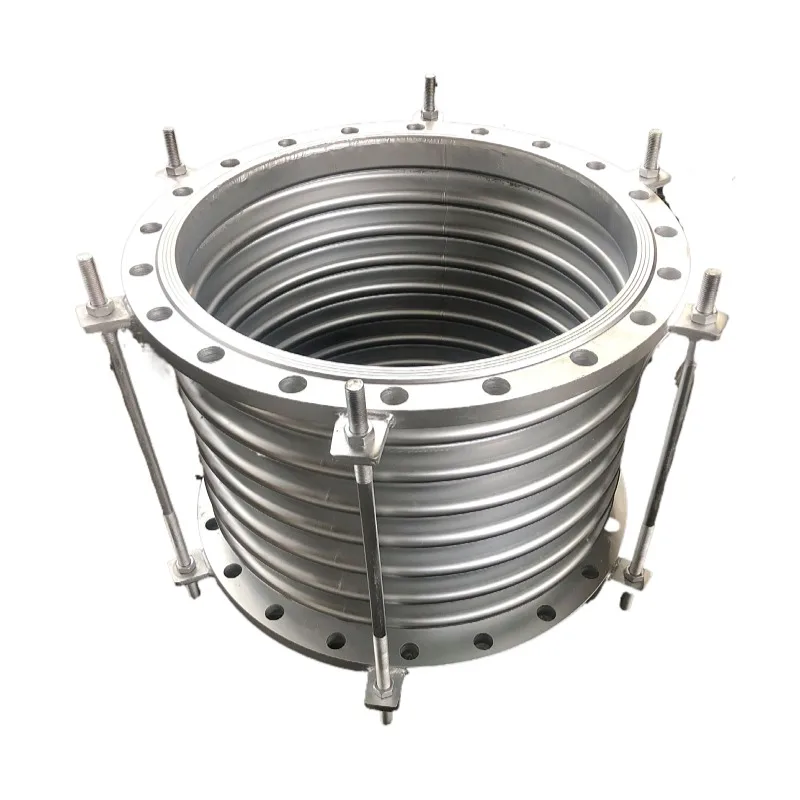 Jiufu Steam Pipeline Stainless Steel Bellows Expansion Joint With Metal Flange Bellows Type Flexible Coupling