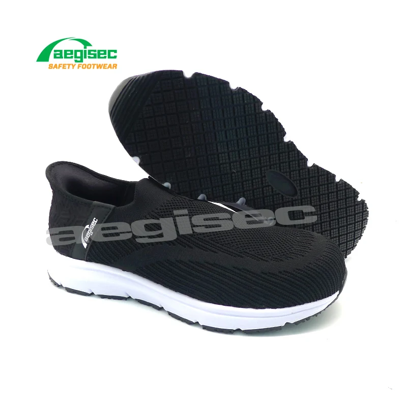 AEGISEC slip on breathable summer work shoes africa market officer engineer safety work shoes