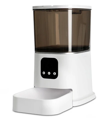 Yule WiFi Auto Connected Smart Automatic Pet Feeder with 6L Visible Hopper