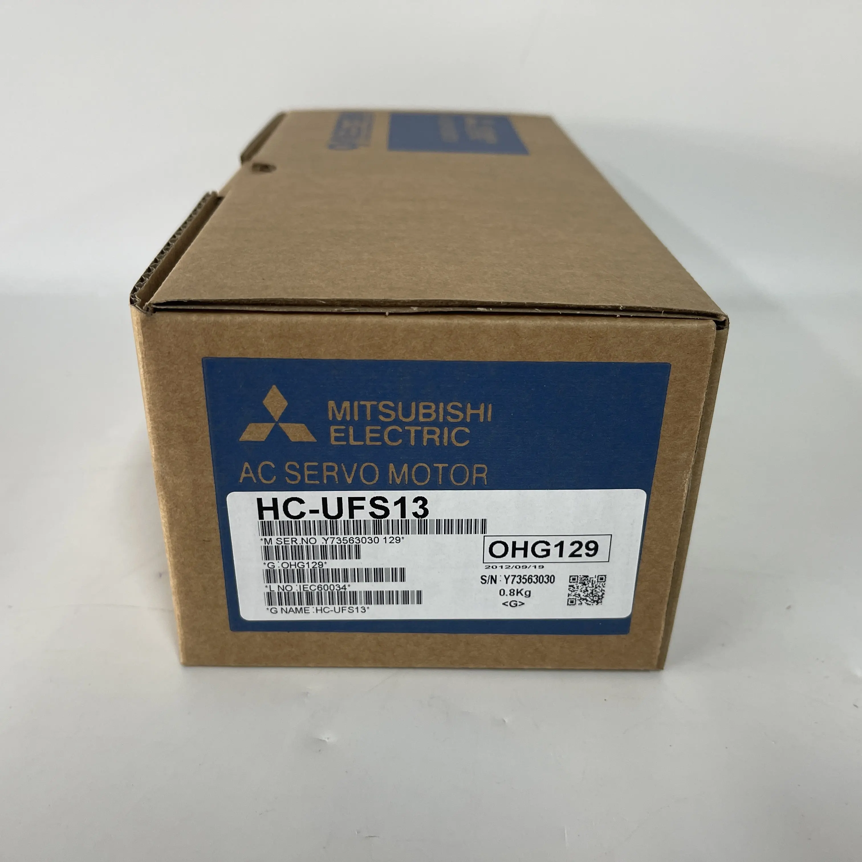 Mitsubishi AC Servo Motor HC-UFS13