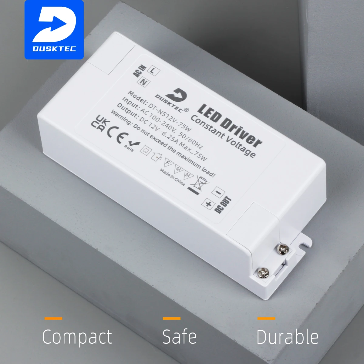DUSKTEC CUSTOM Led Panel Light Drivers Led Street Light Driver Triac Led Driver