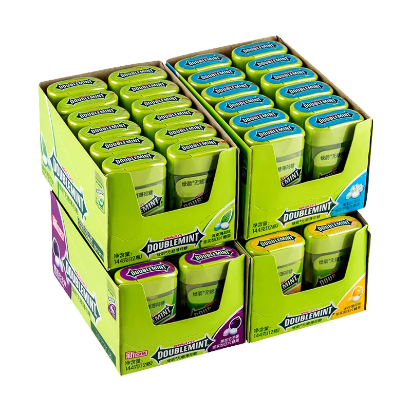 Bulk Wholesale Tablets Sweets Mint Confectionery Mixed Fruit Flavor Hard Candies Strong Cool Sugar Free Mints Candy
