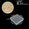 Flat 6.5*6.5*1.7cm square (1500pcs)