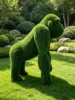 Topiaire artificielle Gorille vert