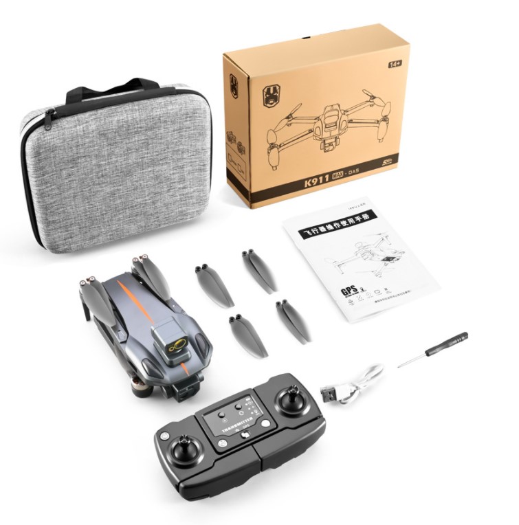 Квадрокоптер K911 с дистанционным управлением 8k 35 минут 5g hd-камерой и gps Wi-Fi