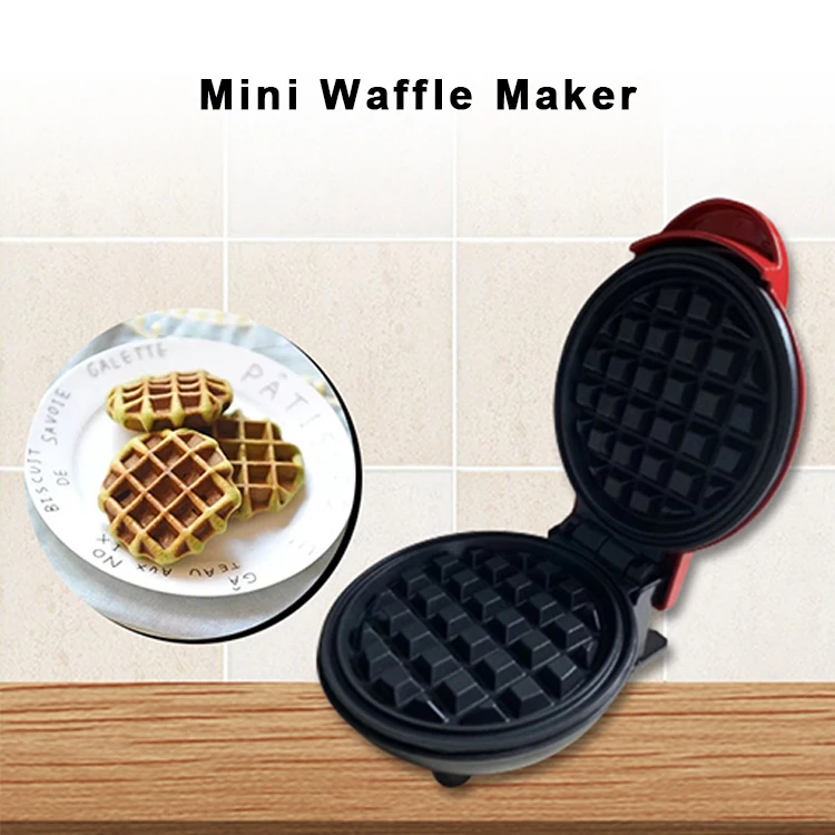 Kinglong Electric Nonstick Mini Waffle Maker,Belgian Mini Waffle Maker
