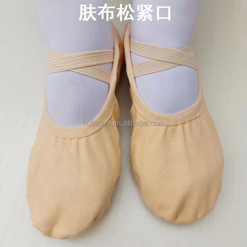 Wholesale Oem Ballet Pink Foldable Disposable Dance Shoes Cheap Girls