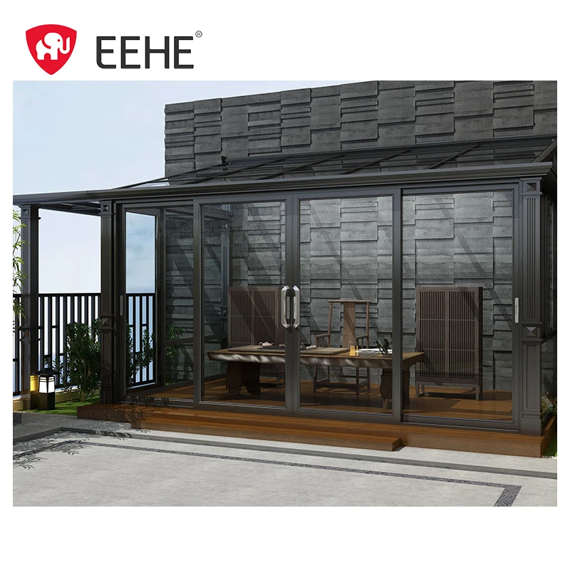 Verandas Prefab Glass Houses and Dome House in Glass Outdoor Room Price
