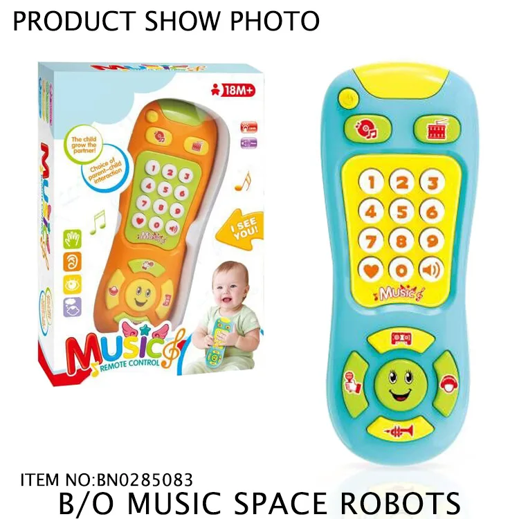 Пластиковый музыкальный светильник, развивающий пульт управления с несколькими кнопками для раннего развития детей, музыкальная игрушка с дистанционным управлением