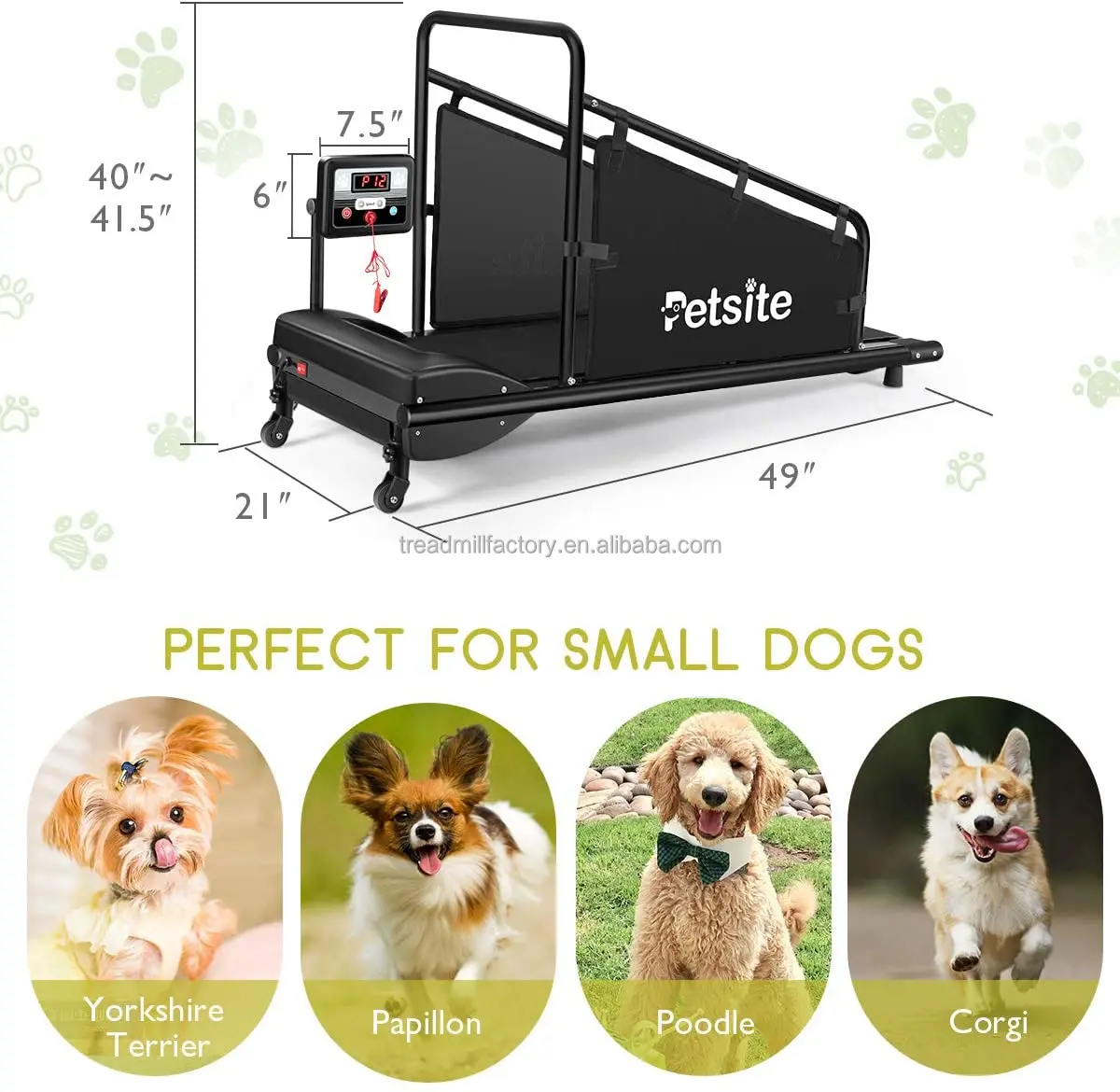 Pet Running Machine For Small/mediumsized Dogs Indoor Exercise Buy