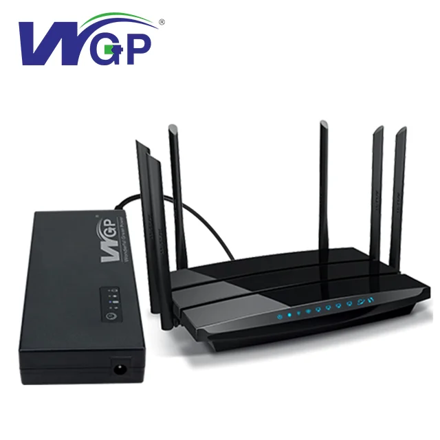 Wgp Mini Ups Power Supply Mini Dc Ups Lithium Battery 12v 3a Mini Ups for Wifi Modem