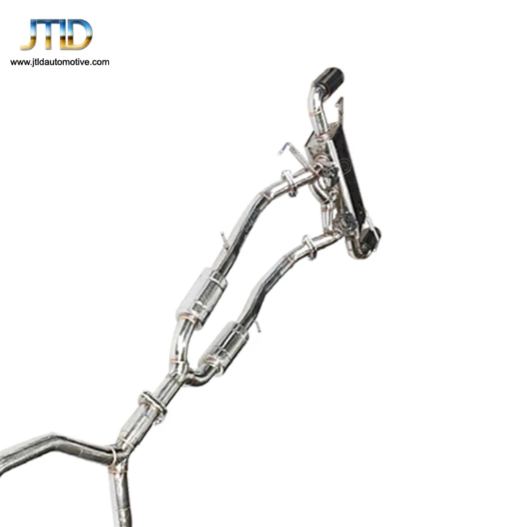 JTLD Exhaust Valve System 304 Stainless Steel Exhaust Catback for Nissan 370Z