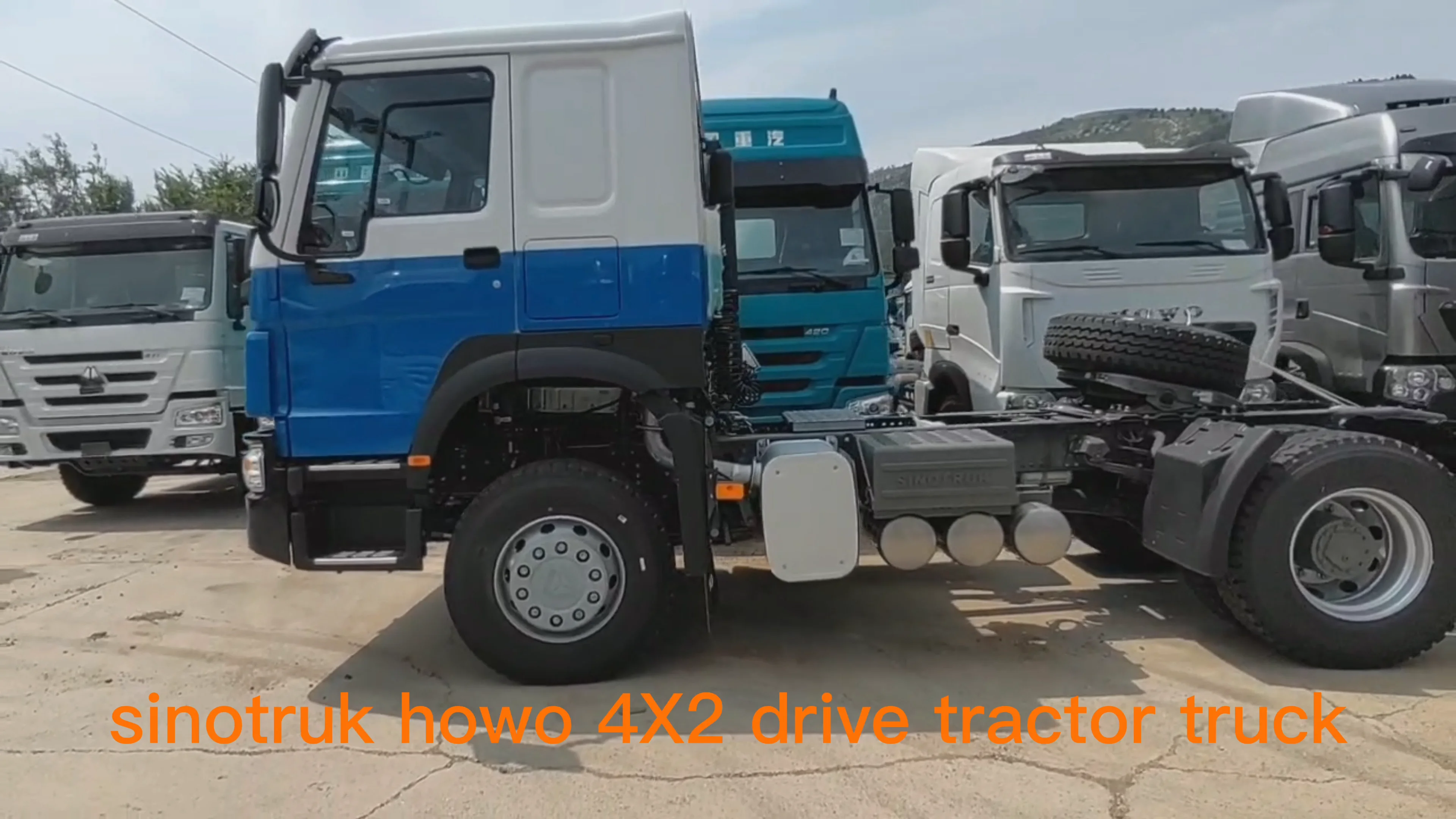 Wheel Hp New Sino X Prime Mover Right Hand Drive Sinotruk Howo