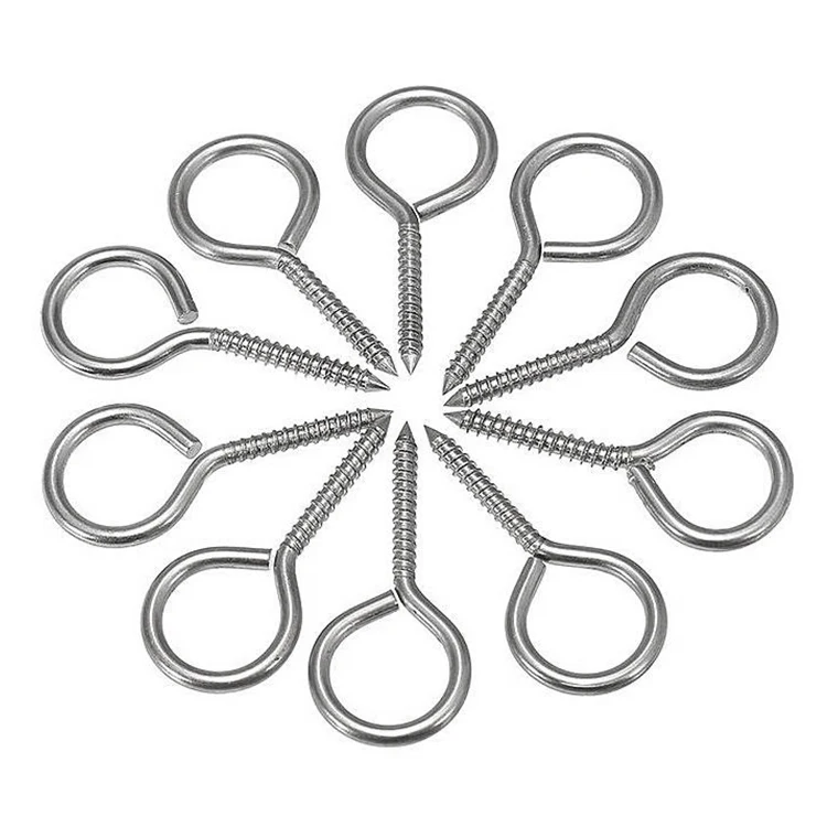 Eye bolts wholesale customized m2 m3 c m5 m6 m7 m10 12 eye screw hook lifting eyelet eyebolt