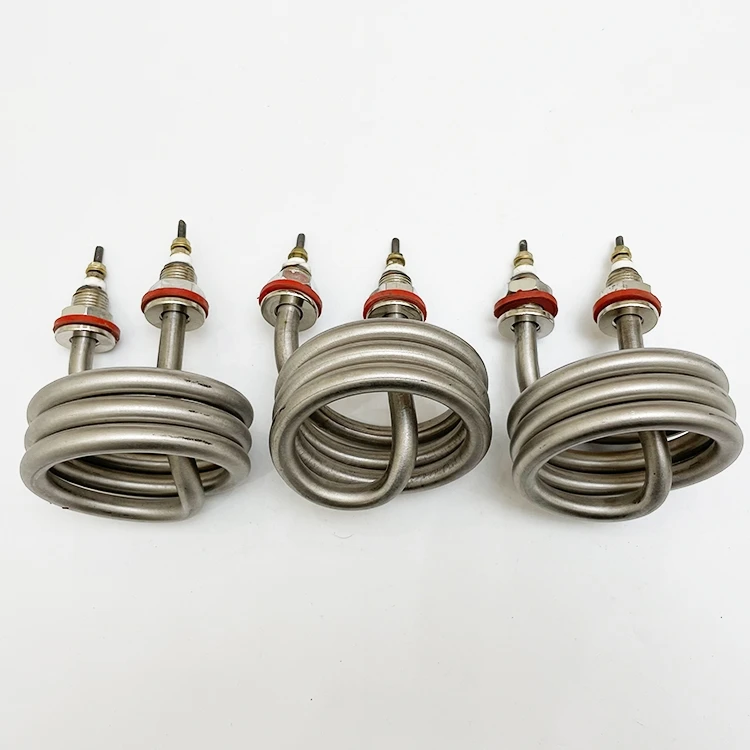 Dishwasher Stainless Steel Spiral Coil Tubular Heaters Tube Heating