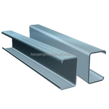 Carbon Steel Channel Galvanized En S235jr S355jr A36 Ss400 Structural ...