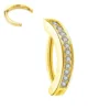 Golden zircon