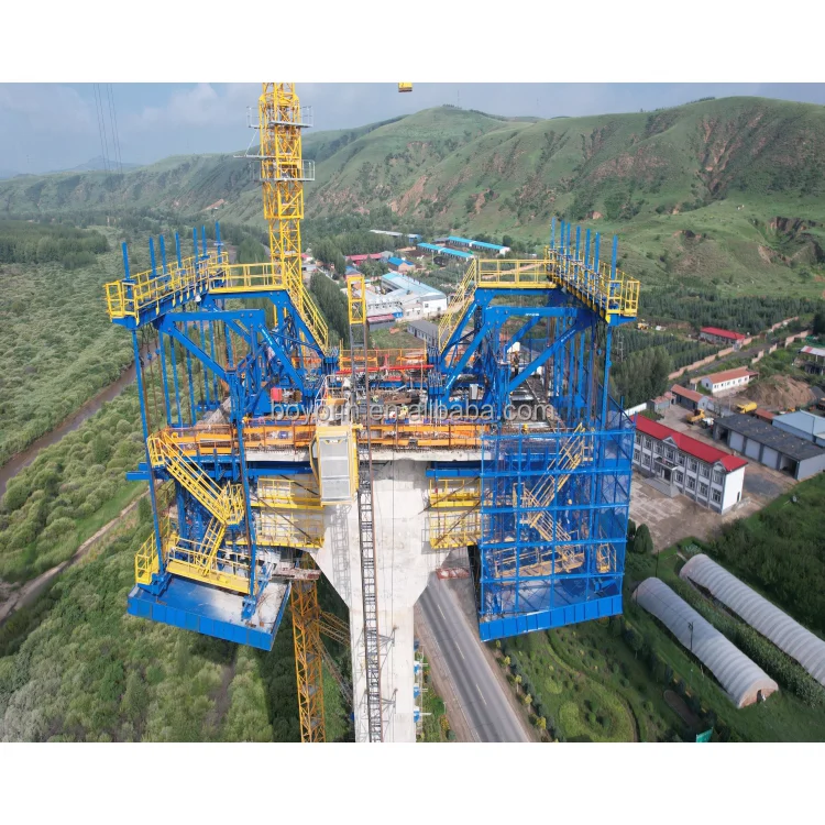 Steel Formwork for Concrete Bridge Concrete Cantilever Form Travelers Diamond Cantilever Bridge Hanging Basket