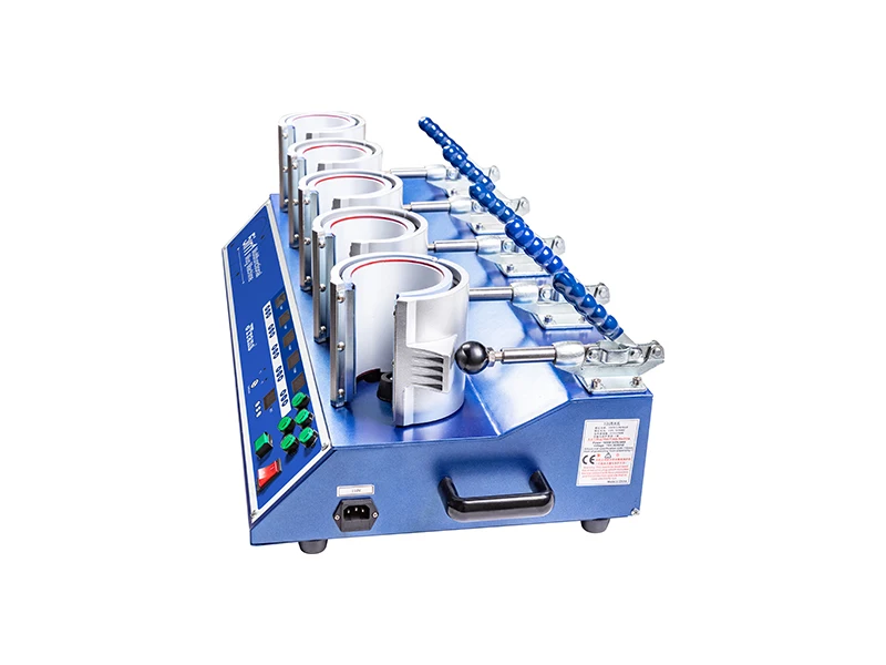 5 in 1 Mug Press Machine 11oz Bulk Printing Fast Efficient Digital Sublimation Heat Transfer for Ceramic Mugs