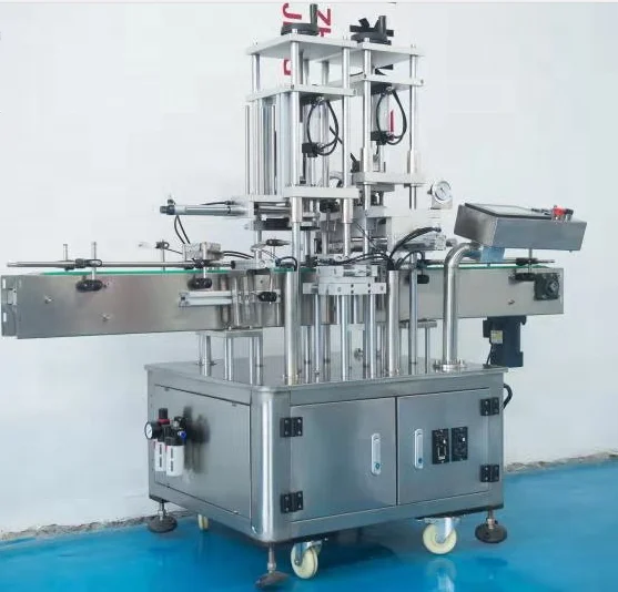 Say goodbye to costly spillage with our glass bottle sealing machine.