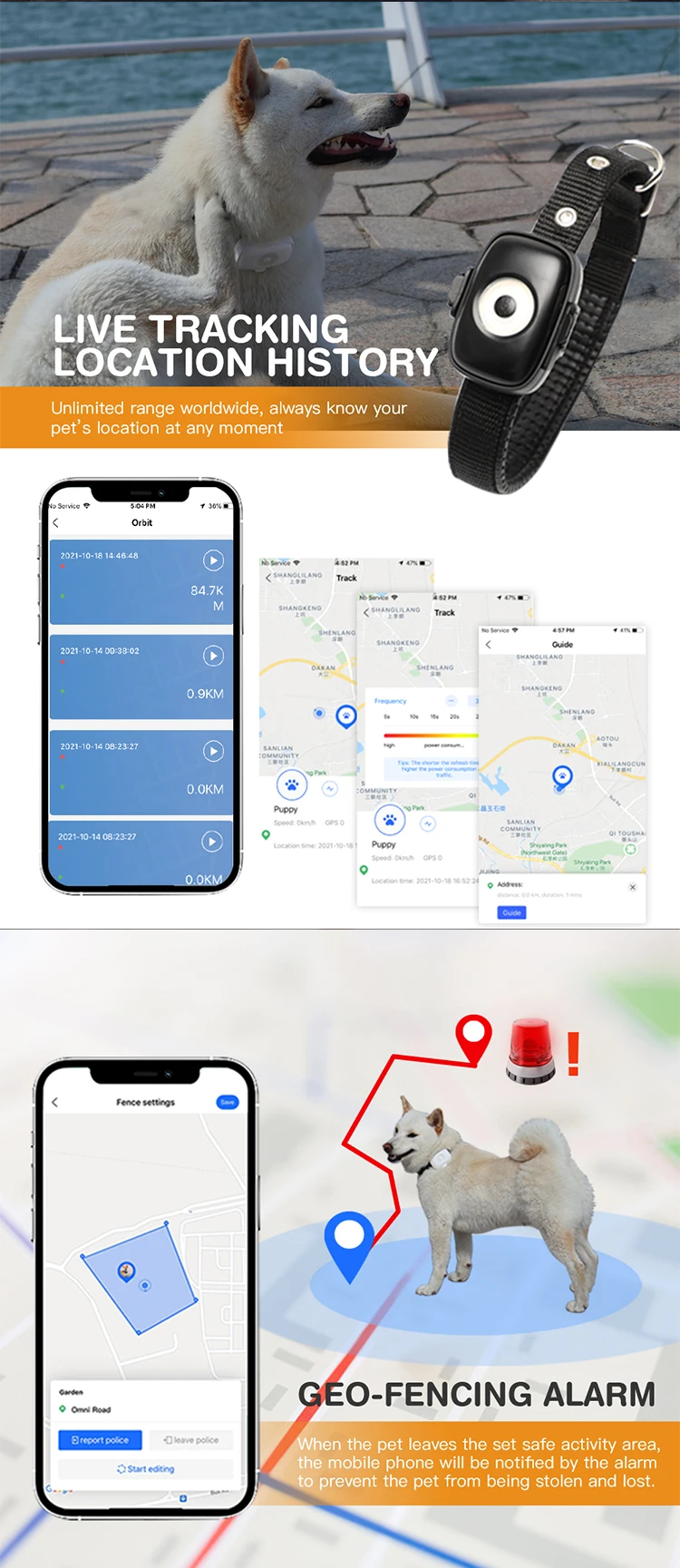 4g Network Sos Rechargeable Dog Gps Tracker Buy Gps Dog Collar,Dog