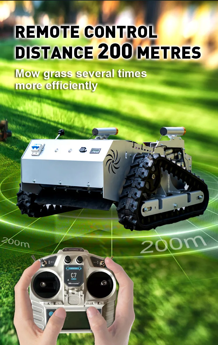 Small Household Agricultural Fully Automatic Weeder Remote-Controlled ...
