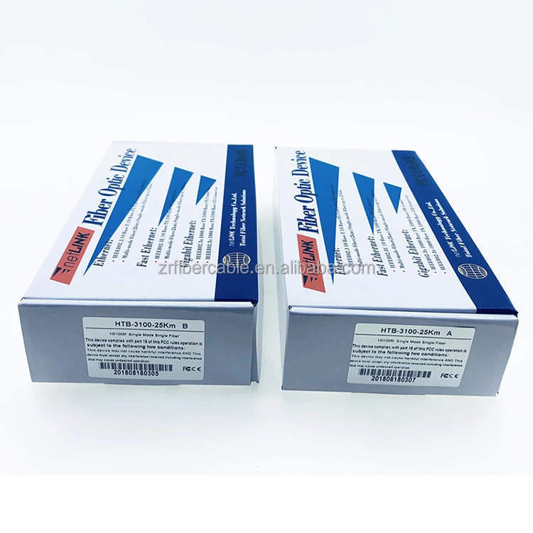 HTB-3100 Net Link Media Converter Switch Convertidor De Medios De Fibra Optica To RJ45 2 4 8 Puertos Converter Fiber Optik